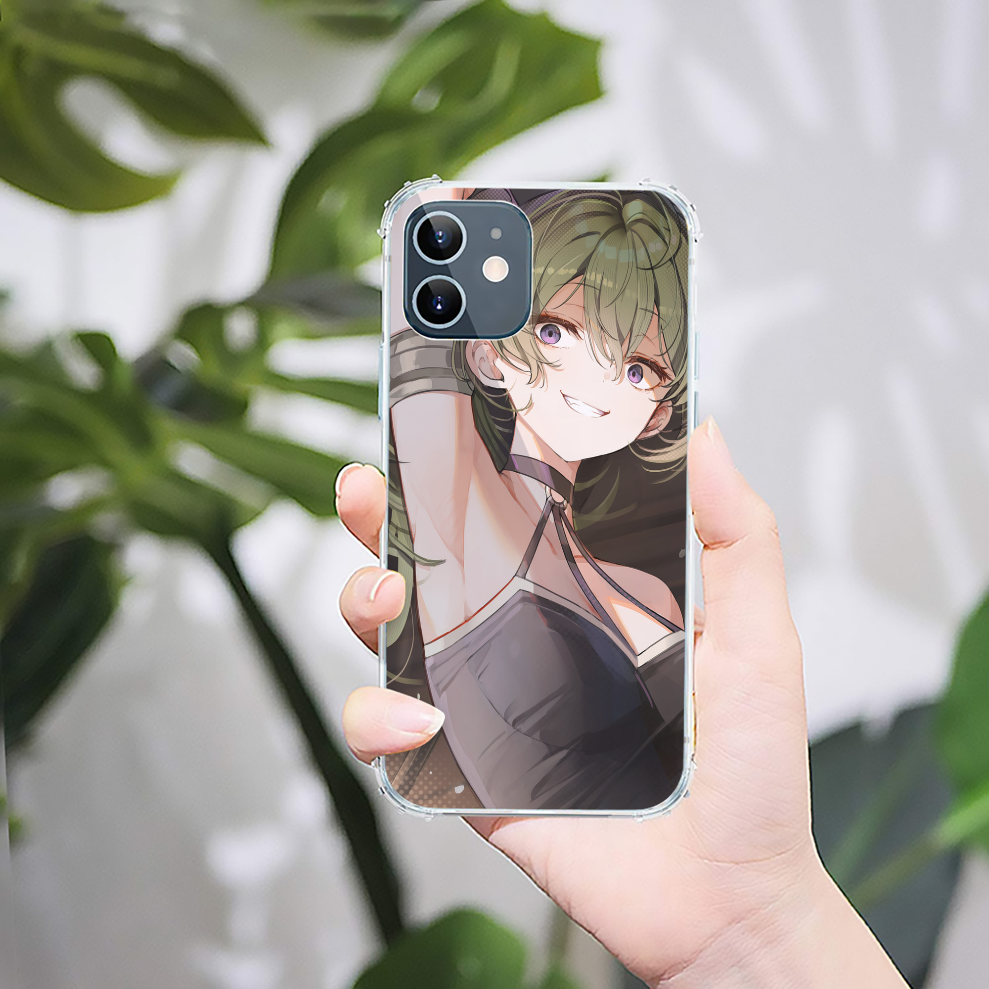 （画像用） 葬送のフリーレン Frieren 【iPhone 12シリーズ対応】透明スマホケース（クリアソフトケース）